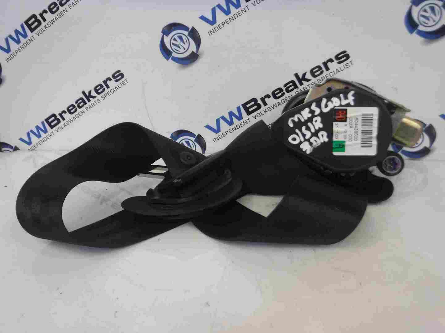 Volkswagen Golf MK5 2003-2009 Drivers OSF Front Seat Belt 3dr 604438500