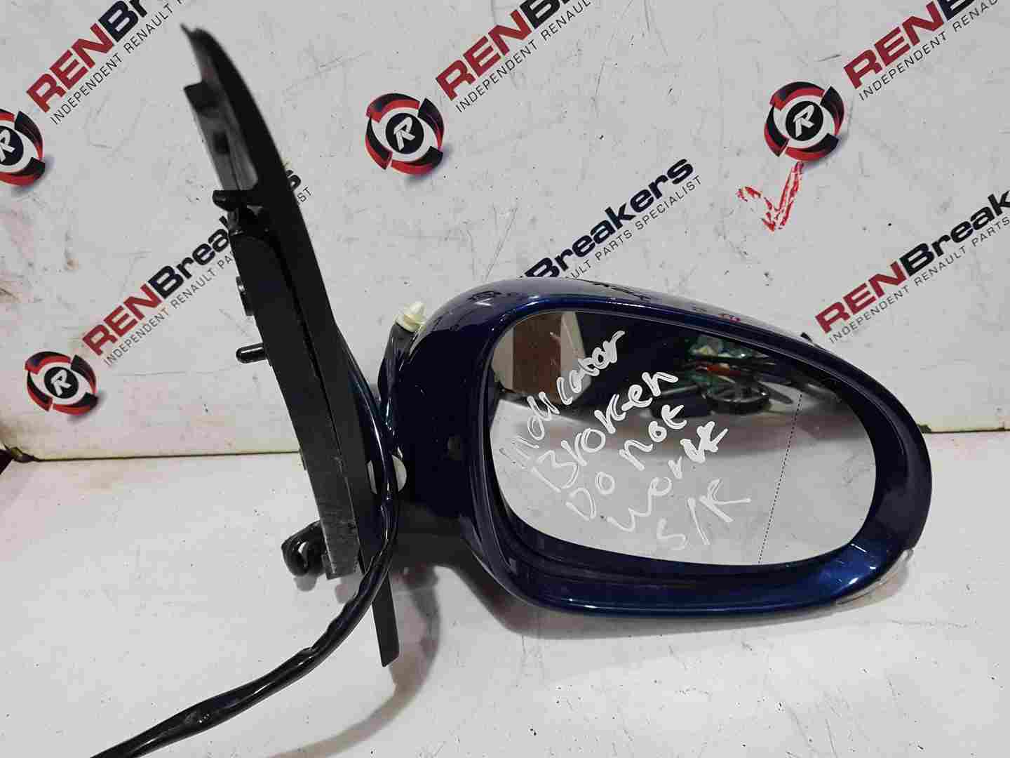 Volkswagen Golf MK5 2003-2009 Drivers OSF Wing Mirror Blue Lc5j