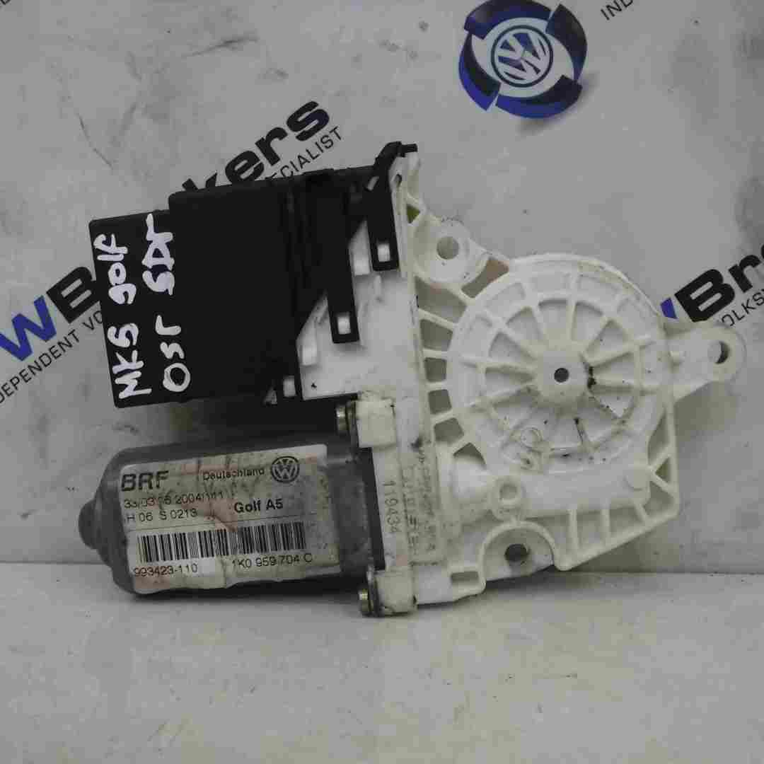 Volkswagen Golf MK5 2003-2009 Drivers OSR Rear Window Motor 1K0959704C