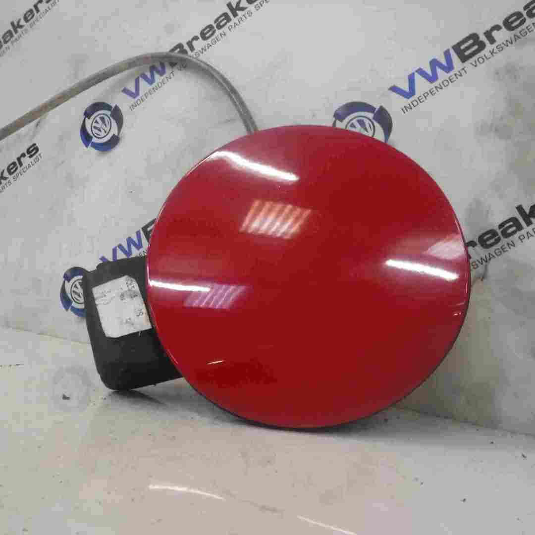 Volkswagen Golf MK5 2003-2009 Fuel Flap Cover Red LY3D + Backing 1k0010459d