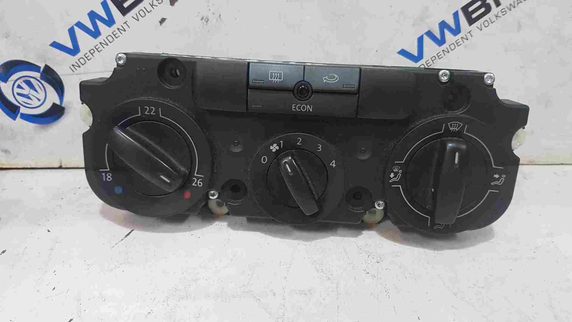 Volkswagen Golf MK5 2003-2009 Heater Controls Switches Dials Panel Climatic