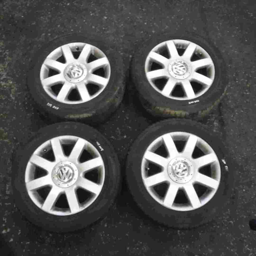 Volkswagen Golf MK5 2003-2009 Imola Alloy Wheels Set X4 + Tyres 205 55 16 4/5
