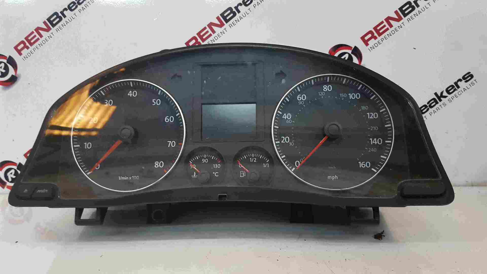 Volkswagen Golf MK5 2003-2009 Instrument Panel Dials Clocks 120K 1K0920953M