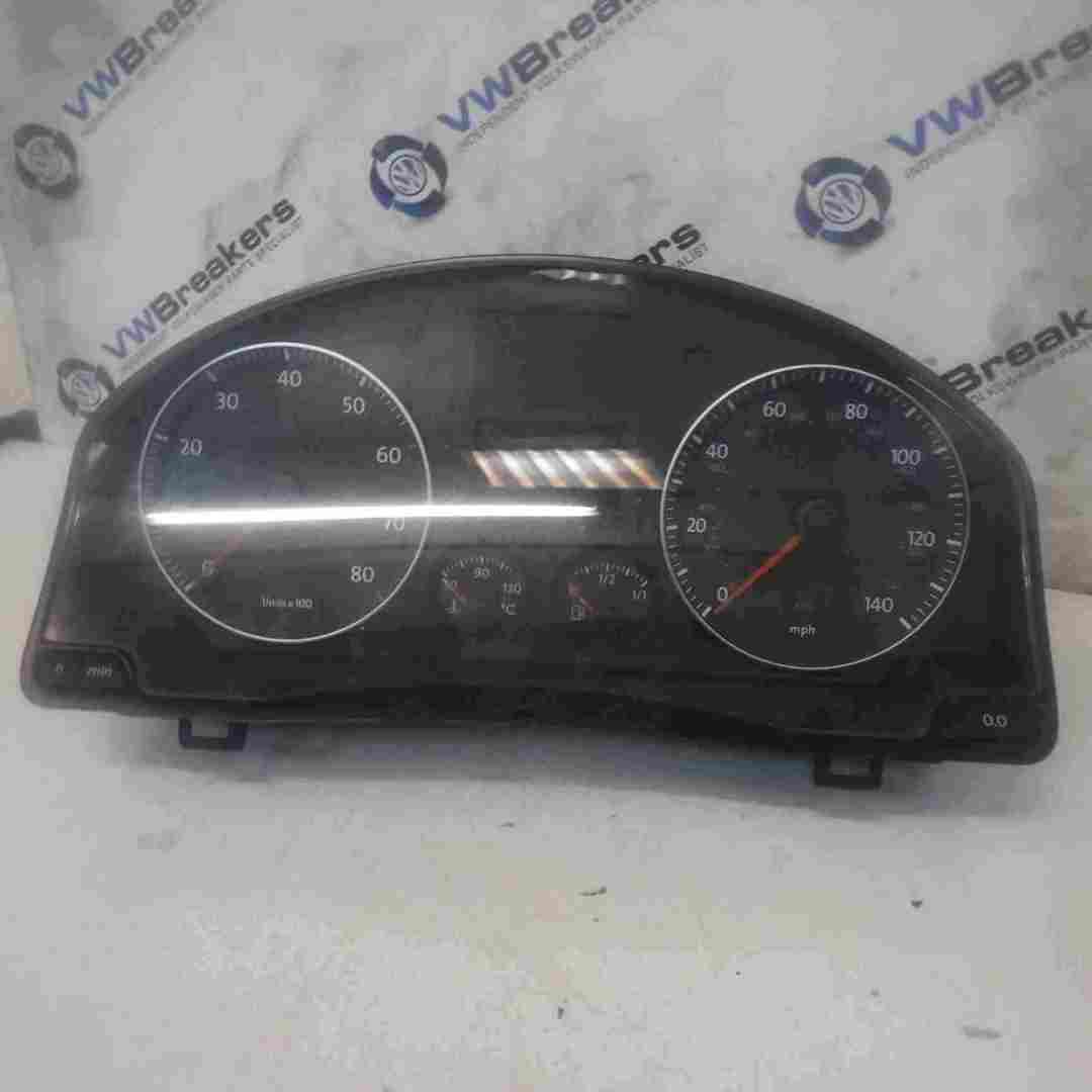 Volkswagen Golf MK5 2003-2009 Instrument Panel Dials Gauges Clocks Unknown Miles