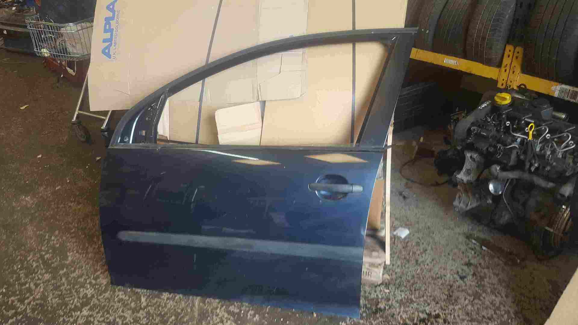 Volkswagen Golf MK5 2003-2009 Passenger NSF Front Door Blue Grey LC5F 5dr
