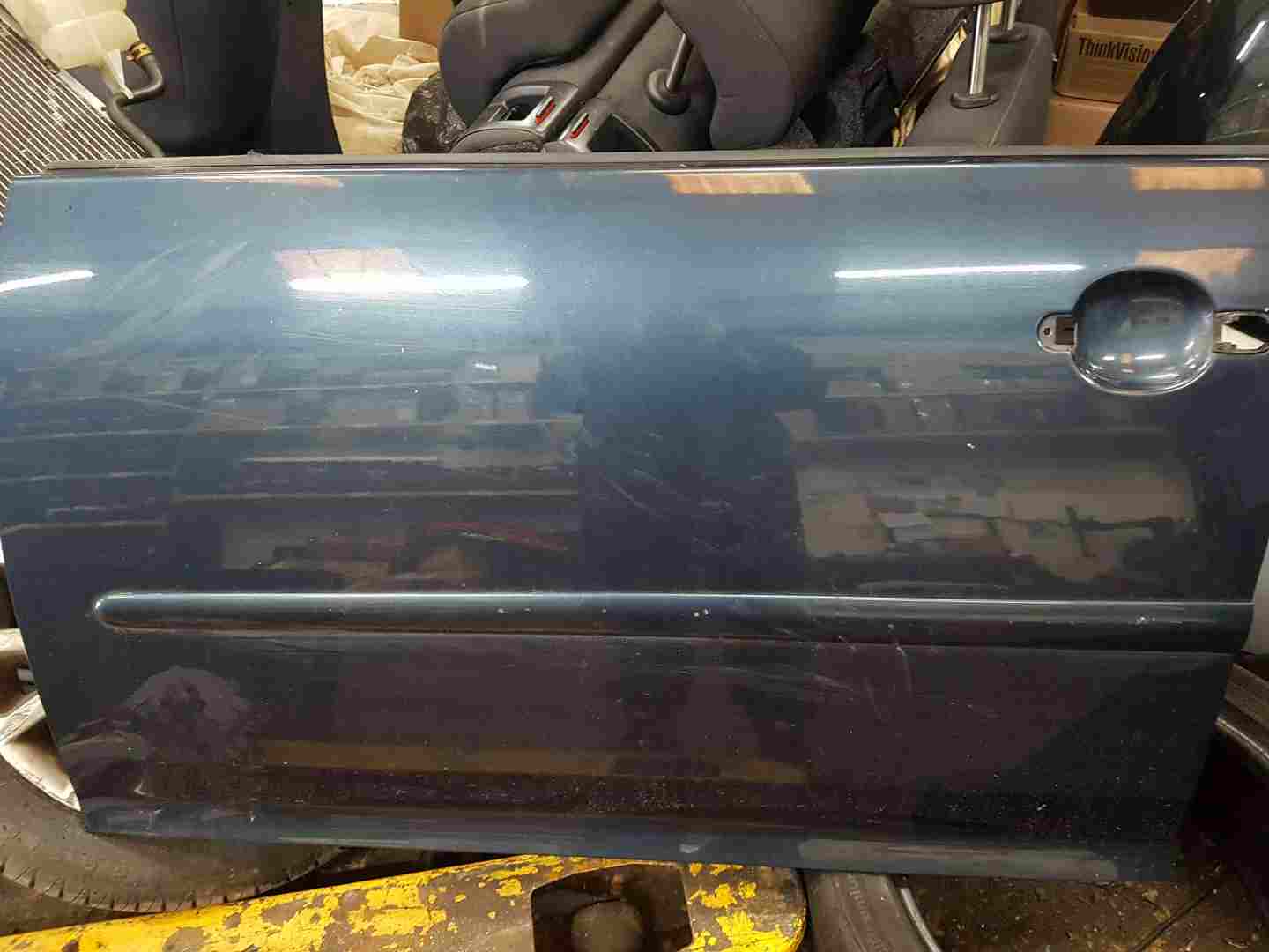Volkswagen Golf MK5 2003-2009 Passenger NSF Front Door Skin Blue Grey Lc5f 5Dr