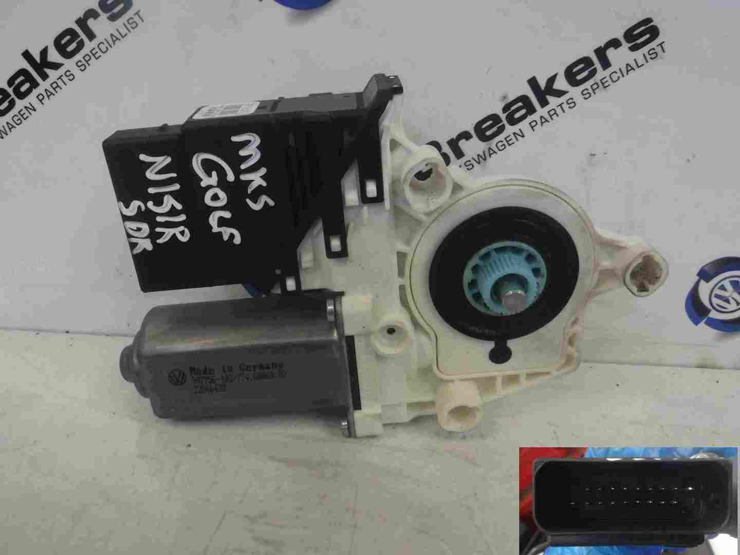 Volkswagen Golf MK5 2003-2009 Passenger NSF Front Window Motor 1K0959703F