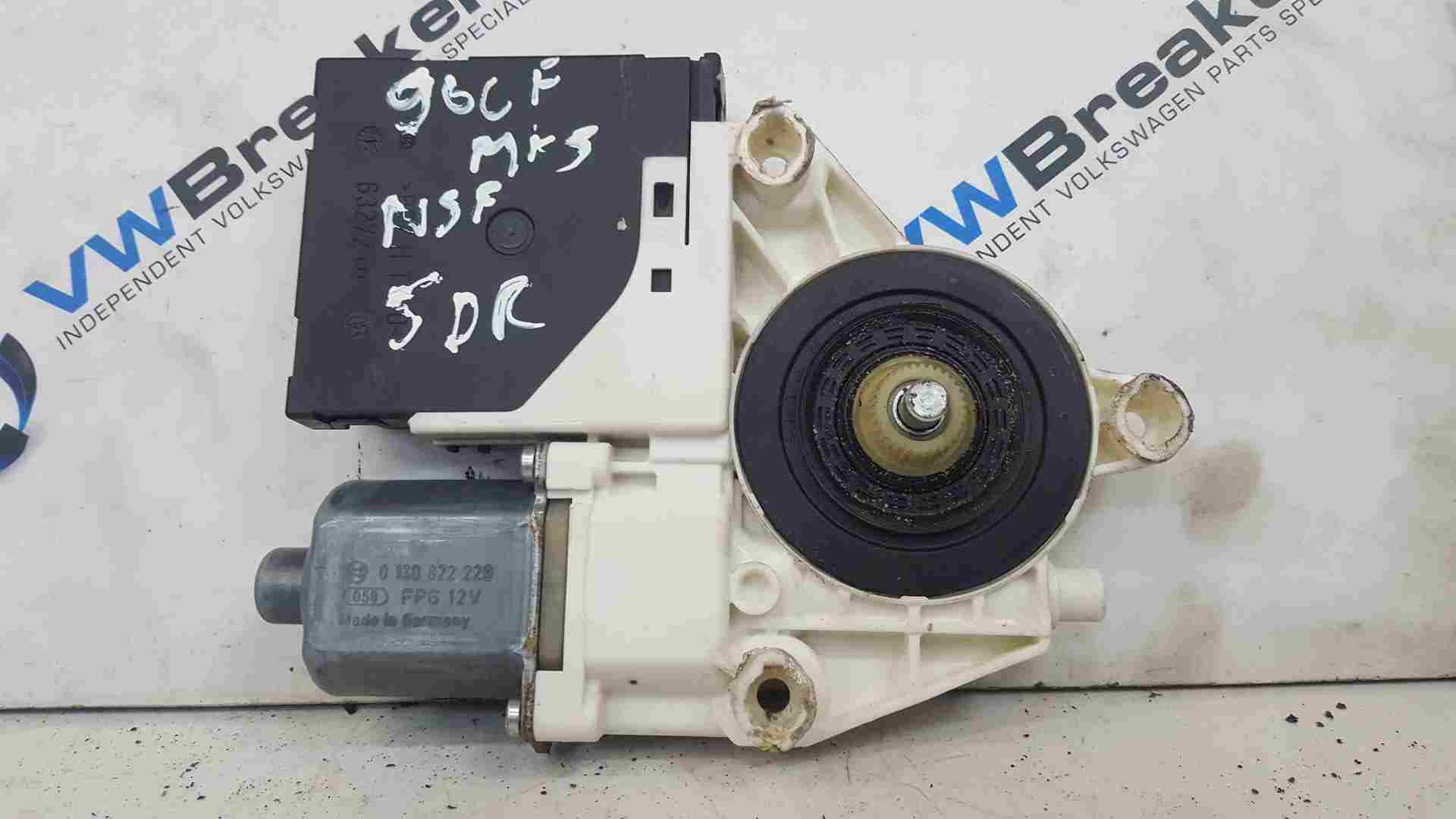Volkswagen Golf MK5 2003-2009 Passenger NSF Front Window Motor 1K4837401aa