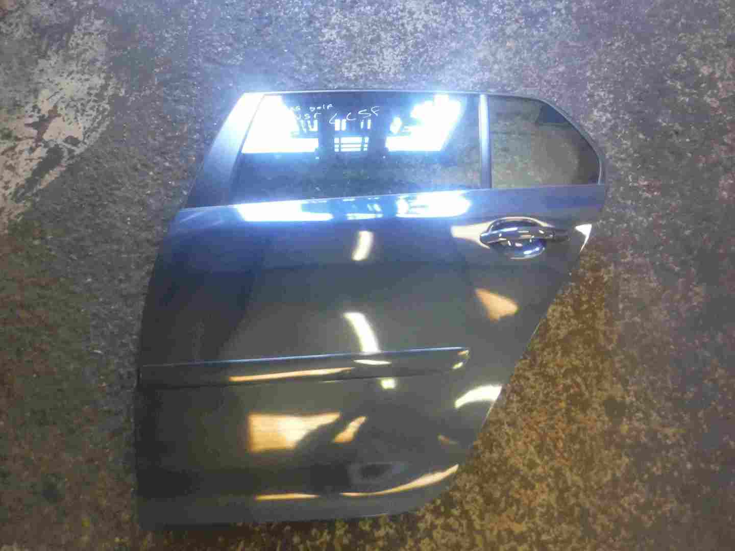 Volkswagen Golf MK5 2003-2009 Passenger NSR Rear Door Graphite Blue LC5F