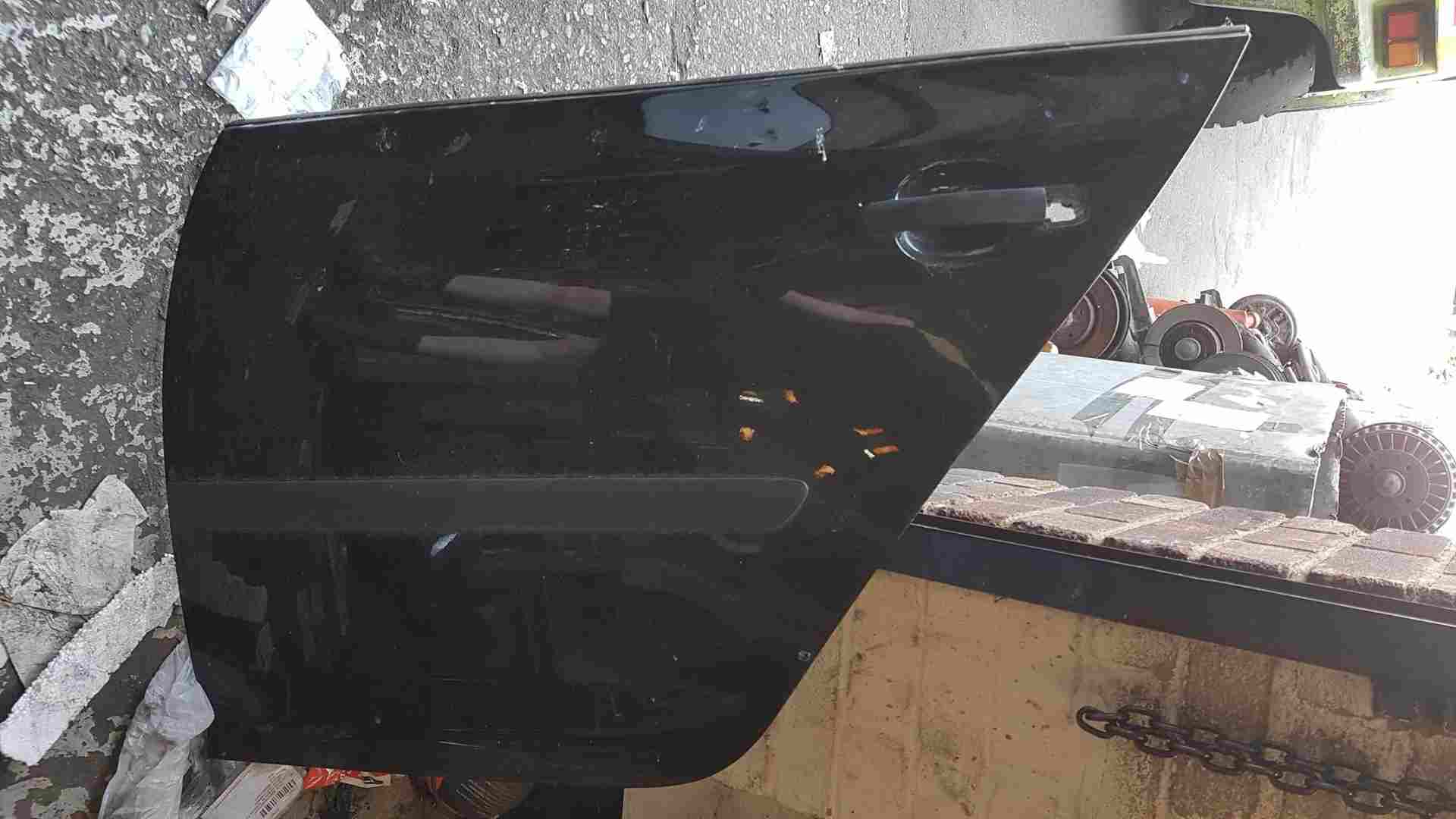 Volkswagen Golf MK5 2003-2009 Passenger NSR Rear Door Skin Black Lc9z 5Dr