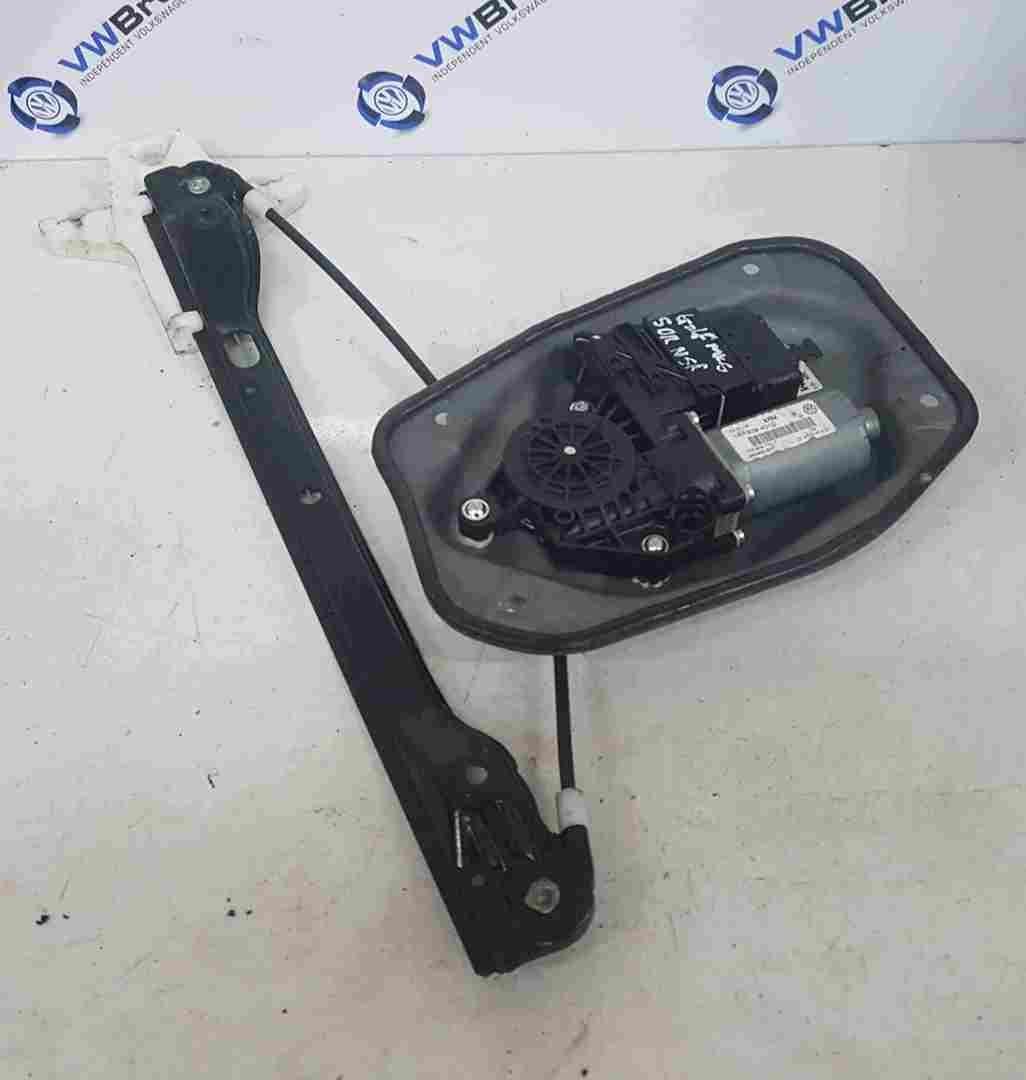 Volkswagen Golf MK5 2003-2009 Passenger NSR Rear Window Motor + Regulator