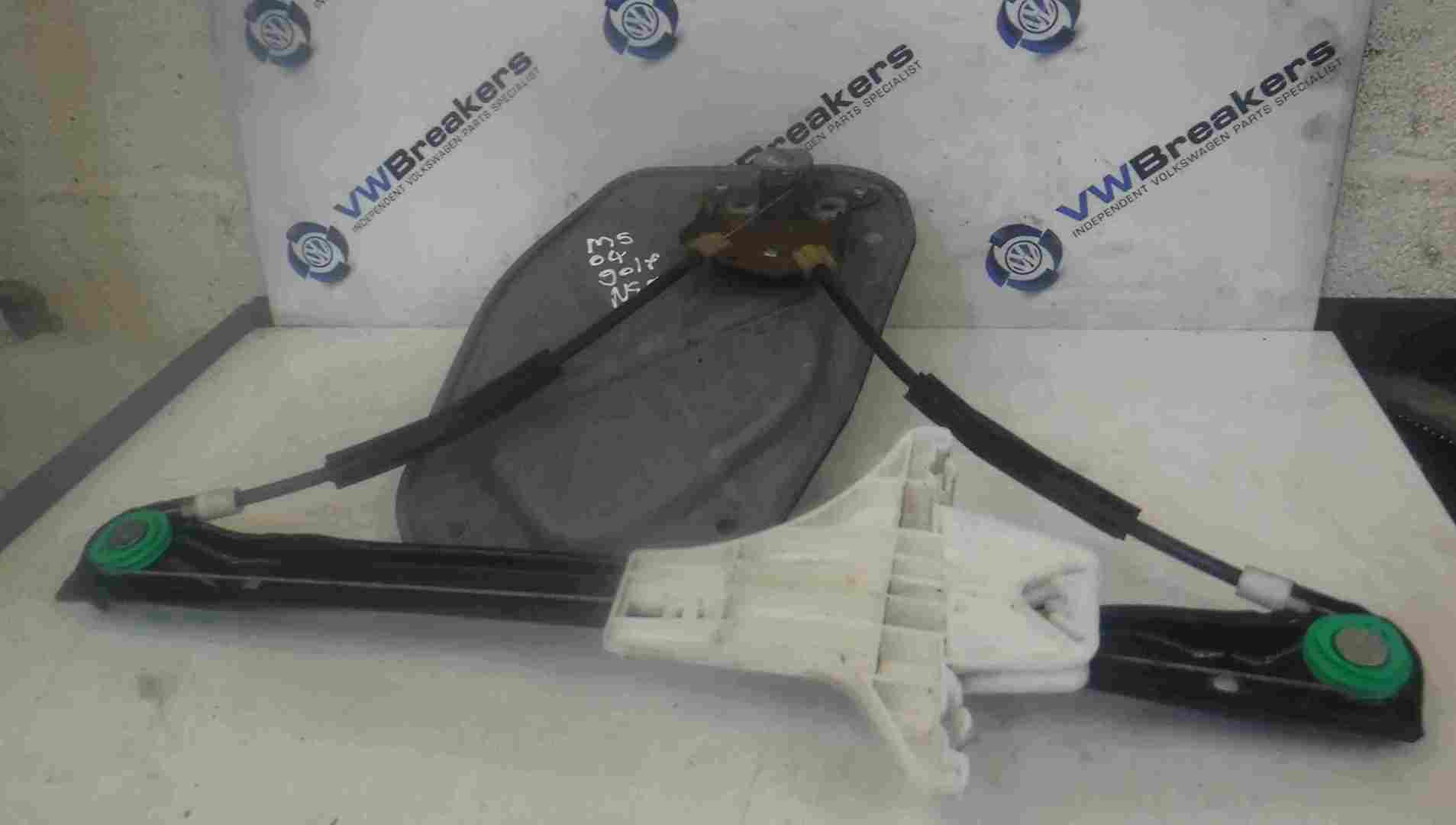 Volkswagen Golf MK5 2003-2009 Passenger NSR Rear Window Regulator Manual