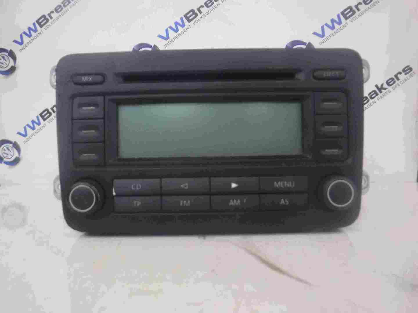 Volkswagen Golf MK5 2003-2009 Radio Cd Player Stereo Unit 1K0035186J