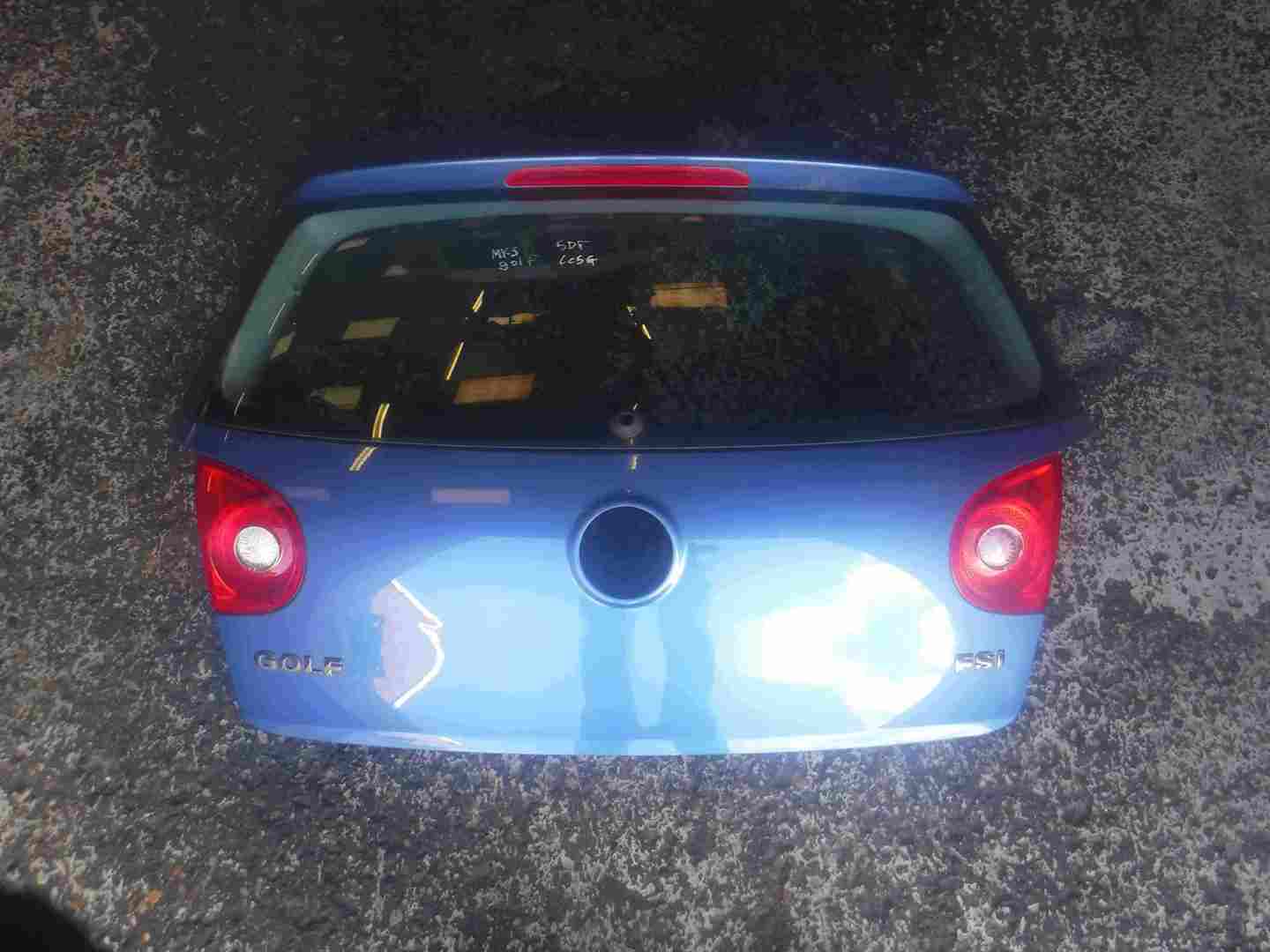 Volkswagen Golf MK5 2003-2009 Rear Boot Tailgate Blue LC5G