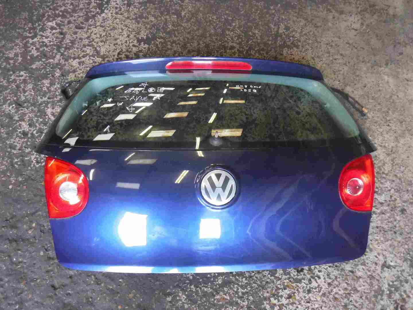 Volkswagen Golf MK5 2003-2009 Rear Boot Tailgate Blue LD5Q