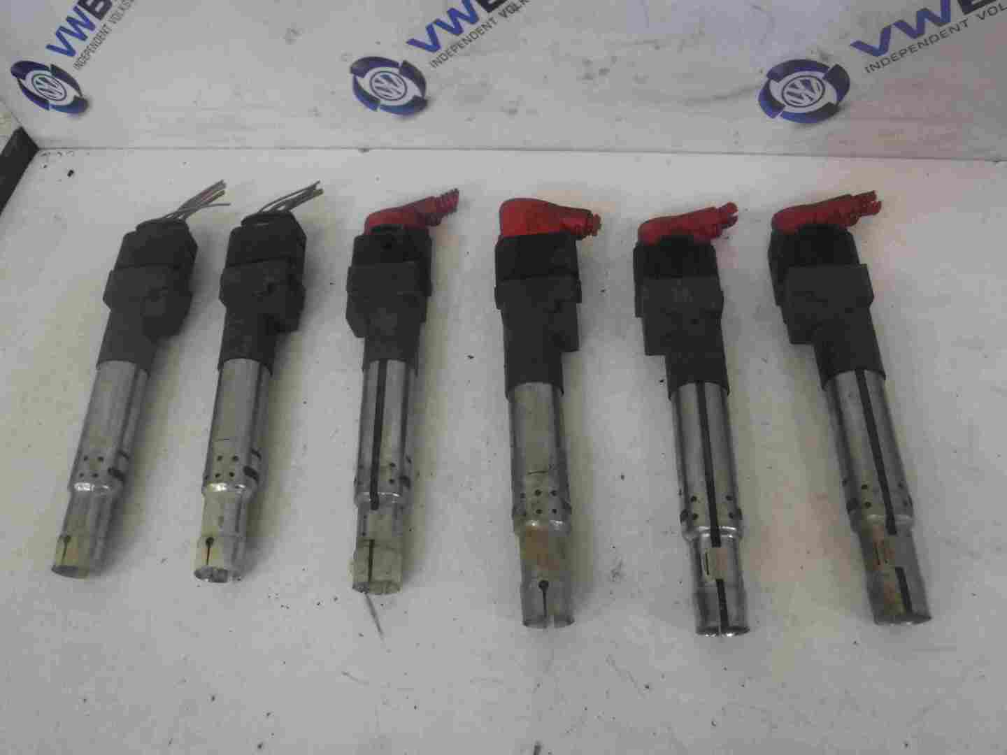Volkswagen Golf MK5 R32 2003-2009 3.2 Petrol Ignition Coil Pencils X6 022905715R