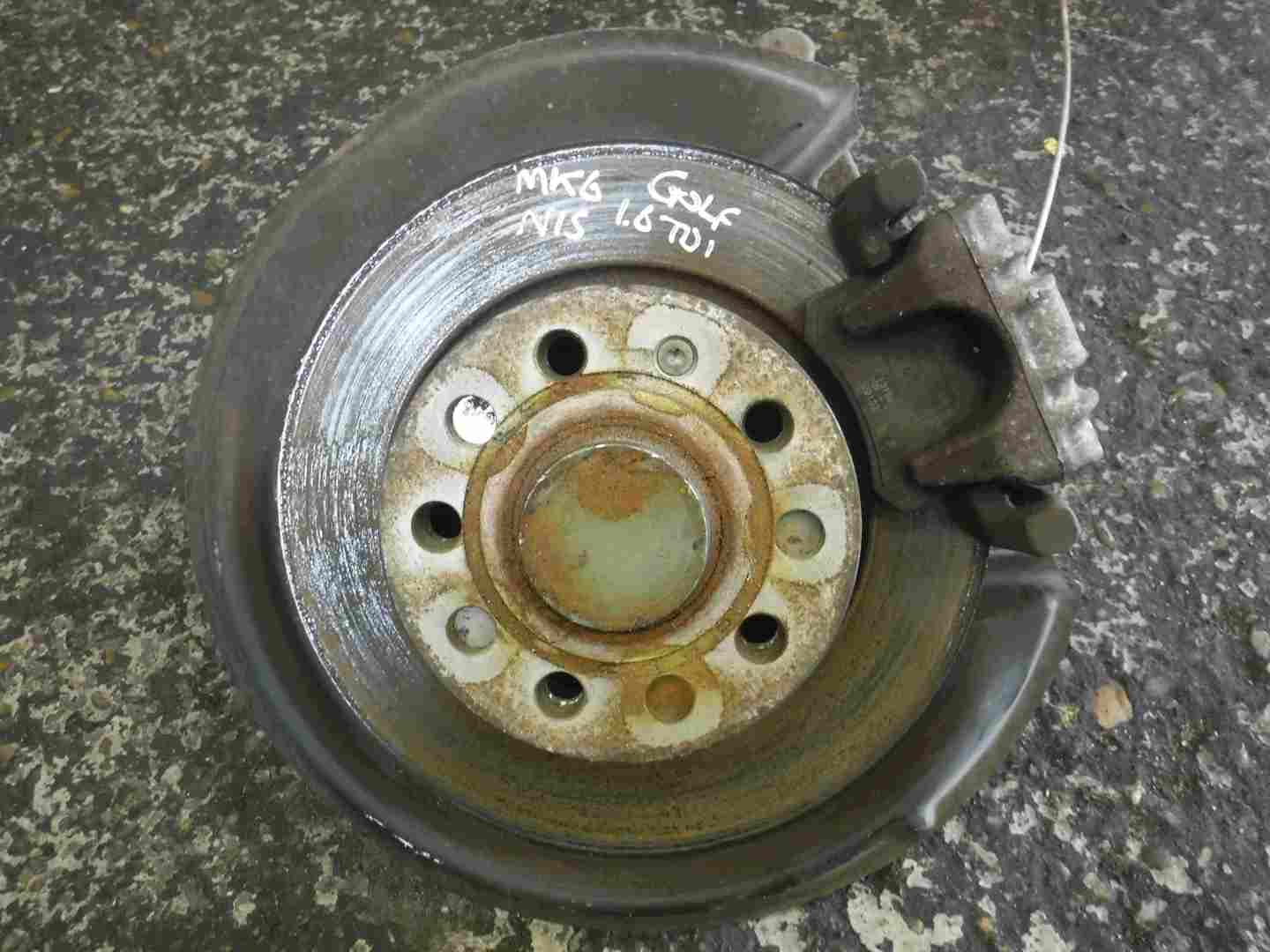 Volkswagen Golf MK6 2009-2012 1.6 TDI Passenger NSR Rear Disc Stub Axle Bearing