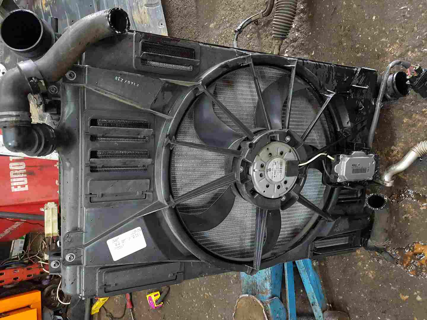 Volkswagen Golf MK6 2009-2012 1.6 TDI Radiator RAD Pack FAN