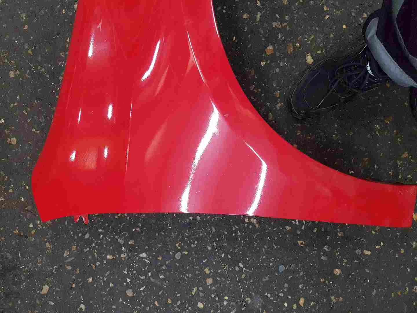 Volkswagen Golf MK6 2009-2012 Drivers Os Wing RED Ly3d