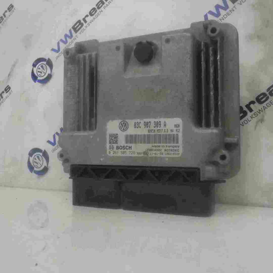 Volkswagen Golf MK6 2009-2012 Engine Control Unit ECU Computer 03C907309A