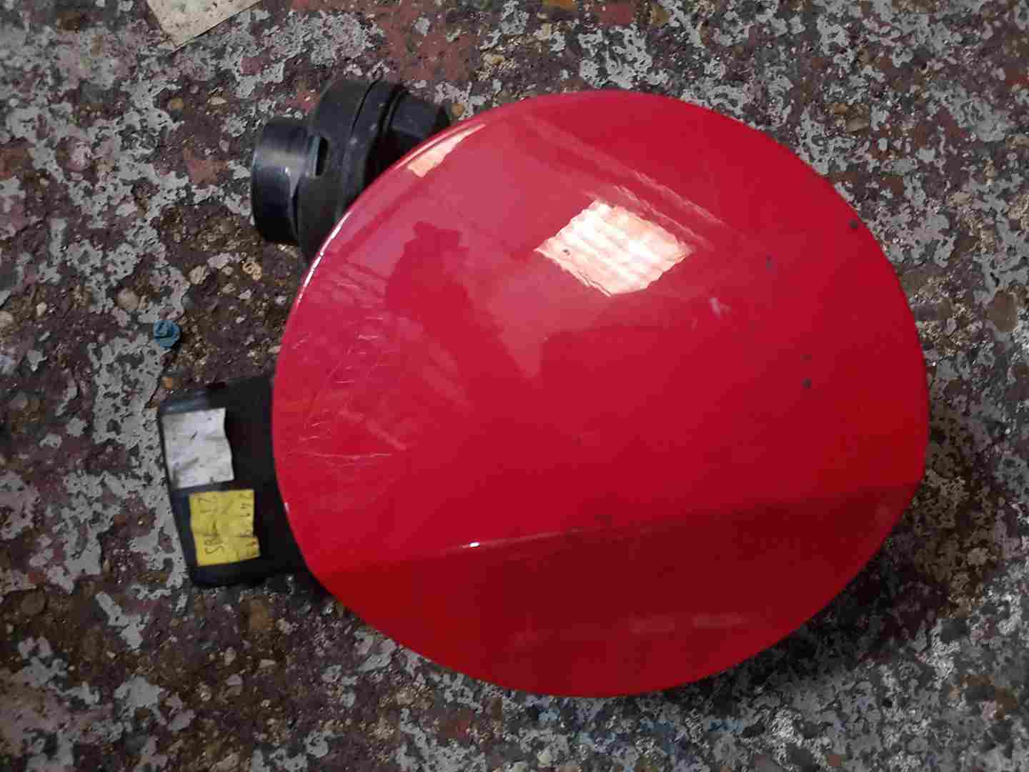 Volkswagen Golf MK6 2009-2012 Fuel Flap Cover RED Ly3d + Backing