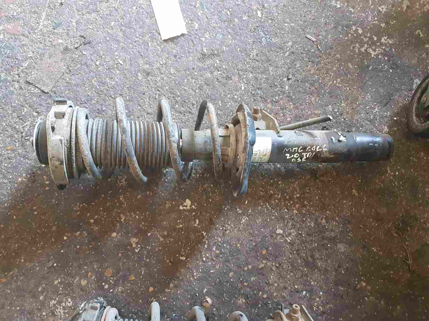 Volkswagen Golf MK6 2009-2012 GTD 2.0 TDI Driver OSF Front Shock LEG Spring