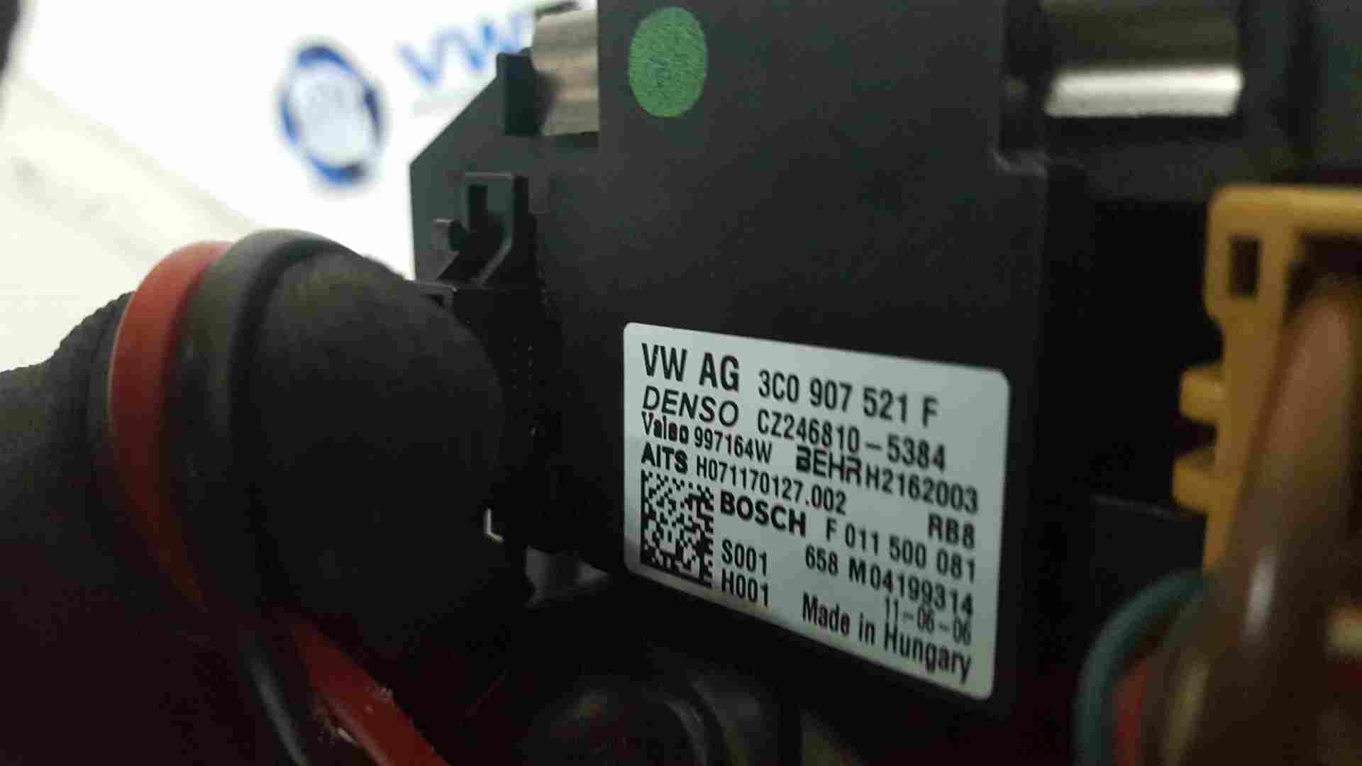 Volkswagen Golf MK6 2009-2012 Heater Blower Motor FAN 1K2820015g,3C0907521f