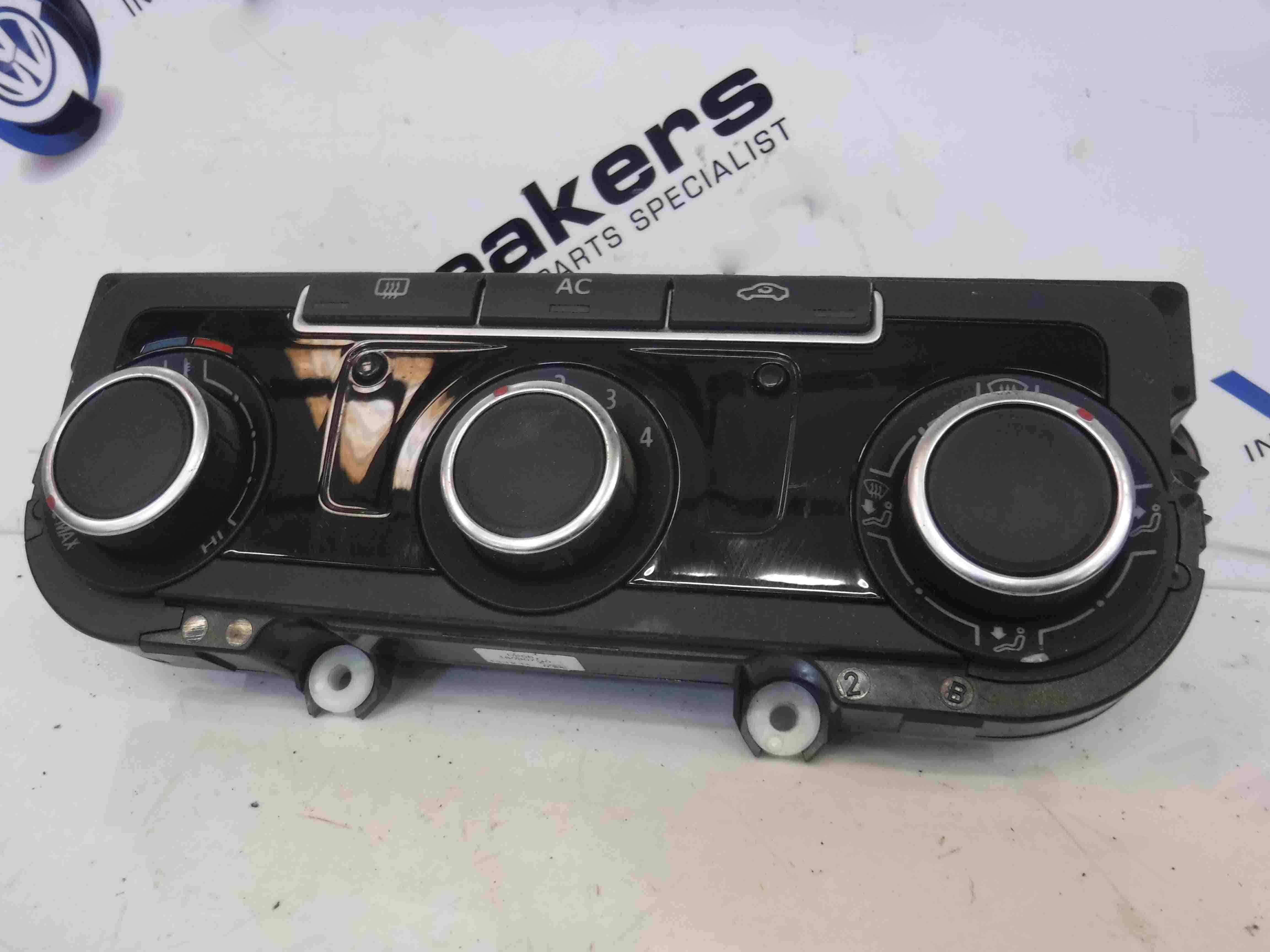 Volkswagen Golf MK6 2009-2012 Heater Controls Dials Switches Aircon 5HB009751
