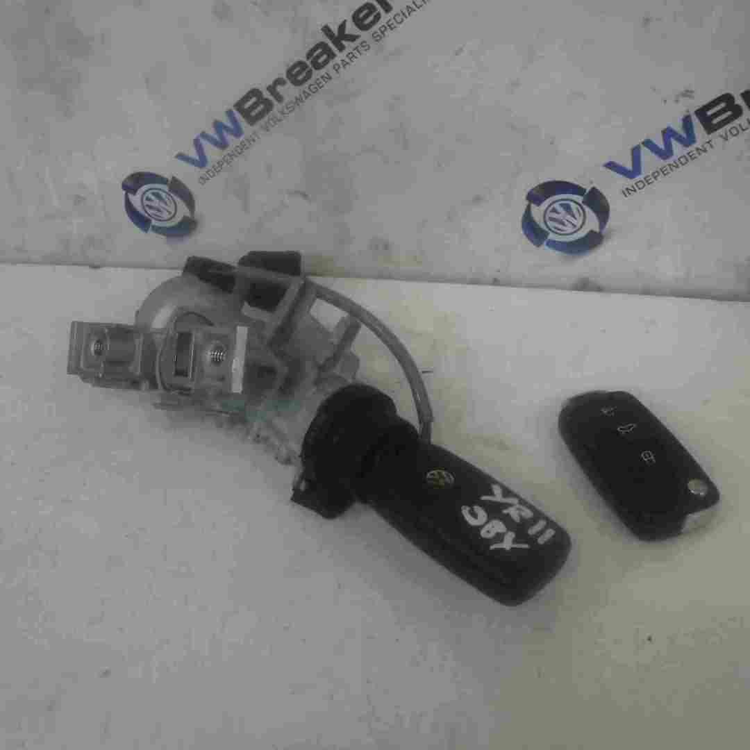 Volkswagen Golf MK6 2009-2012 Ignition Barrel + 2 Keys 1K0905851B