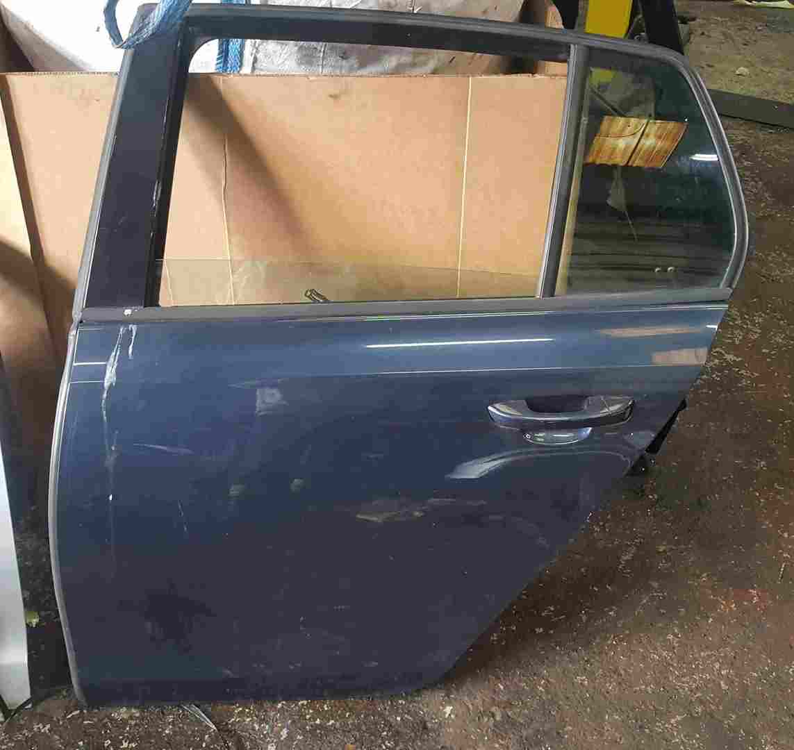 Volkswagen Golf MK6 2009-2012 Passenger NSR Rear Door Blue Grey LC5F