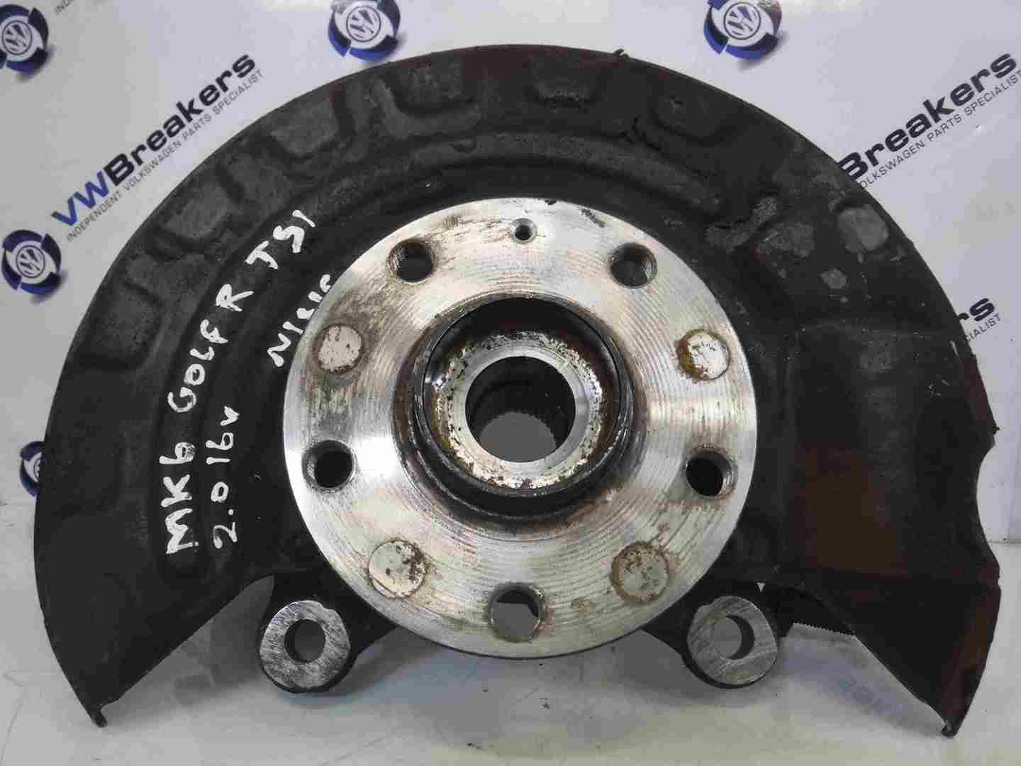 Volkswagen Golf MK6 2009-2012 R Line Sport 2.0 16v Passenger NSF Front Wheel Hub