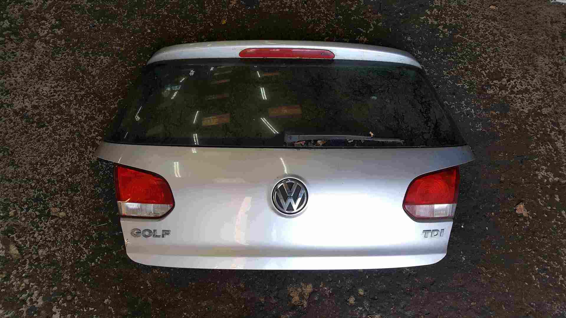 Volkswagen Golf MK6 2009-2012 Rear Tailgate Boot Silver LA7W