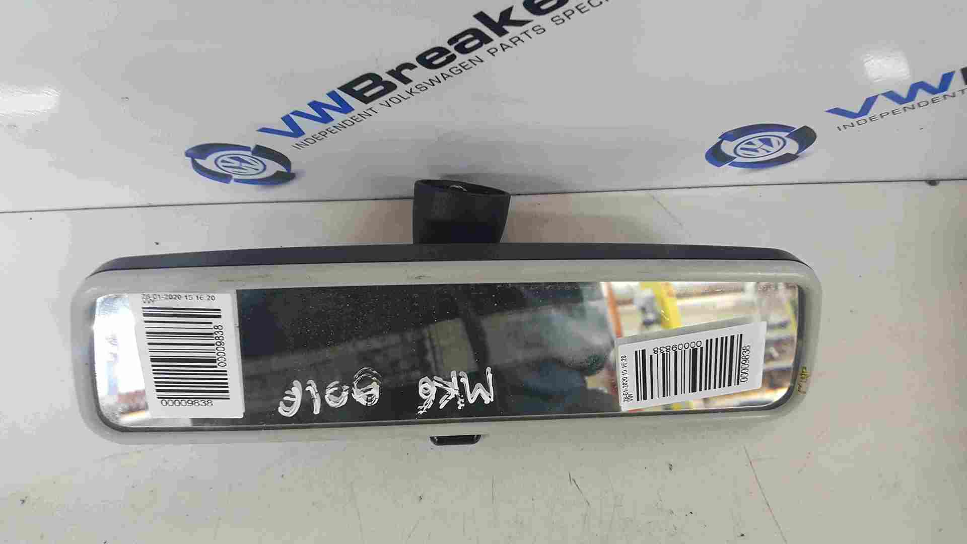 Volkswagen Golf MK6 2009-2012 Rear View Mirror