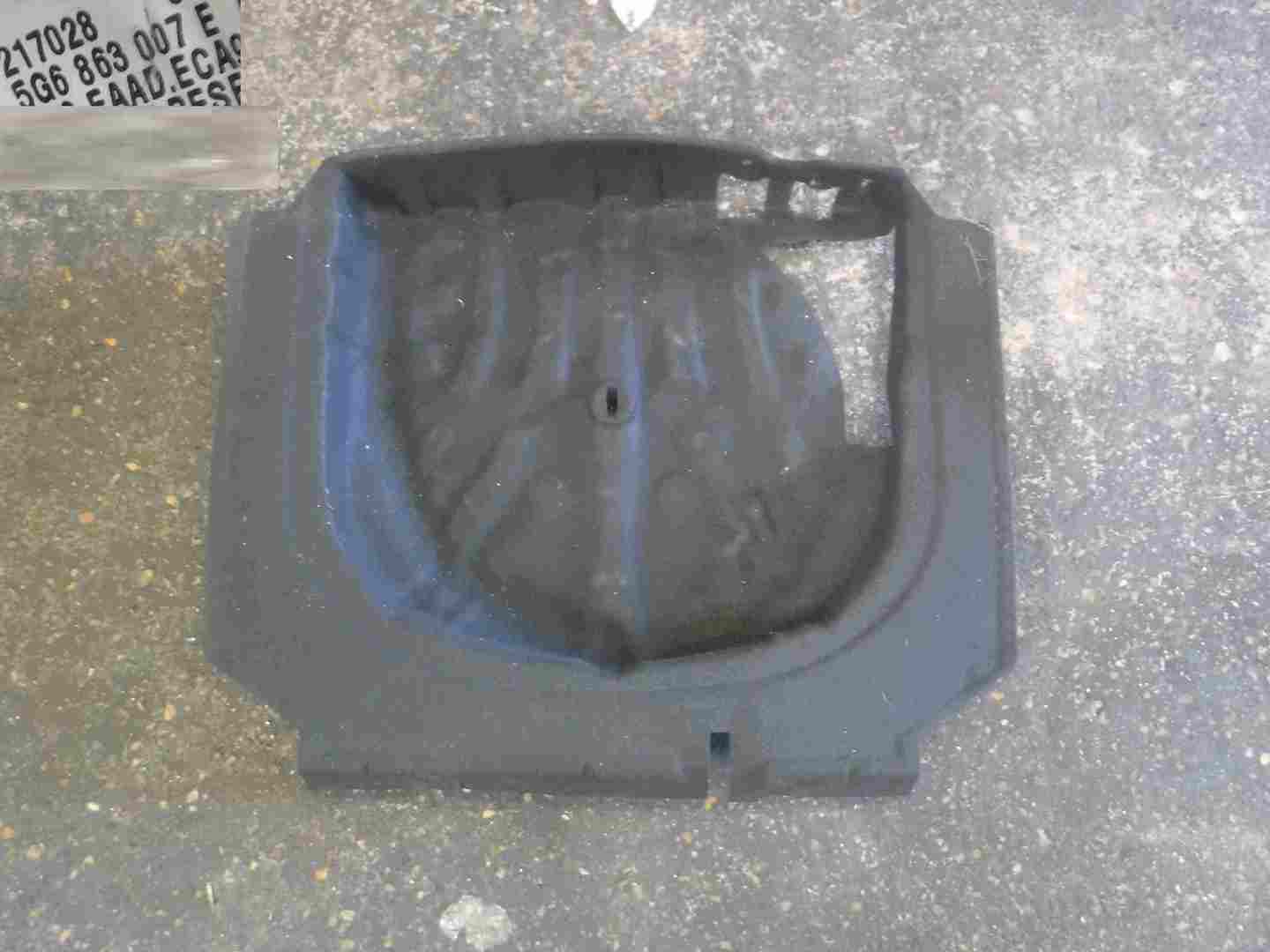 Volkswagen Golf MK7 2012-2017 Boot Floor Mat Carpet Liner 5G6863007E