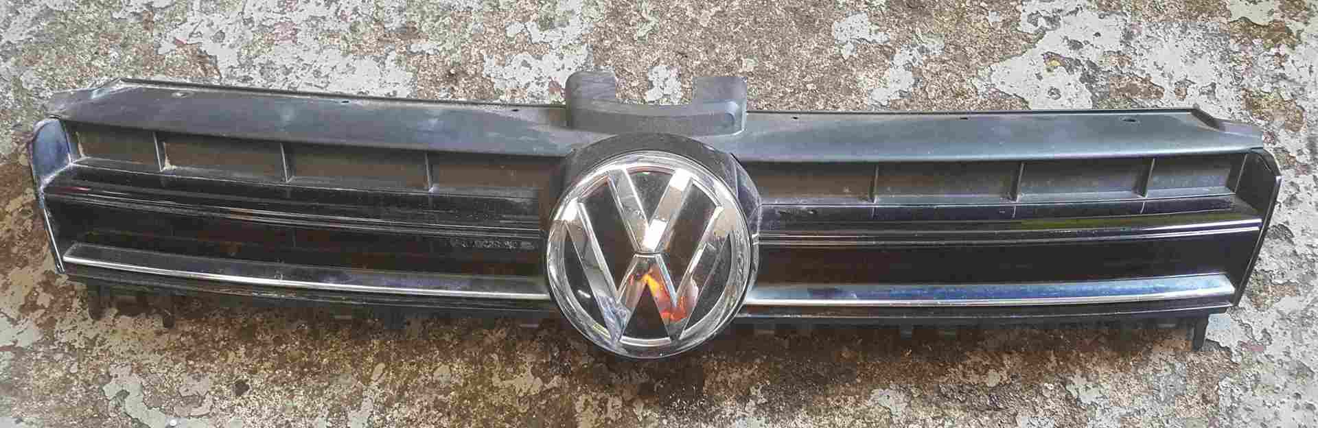 Volkswagen Golf MK7 2012-2017 Front Bumper Grill Insert Black LC9X 5G0853651L