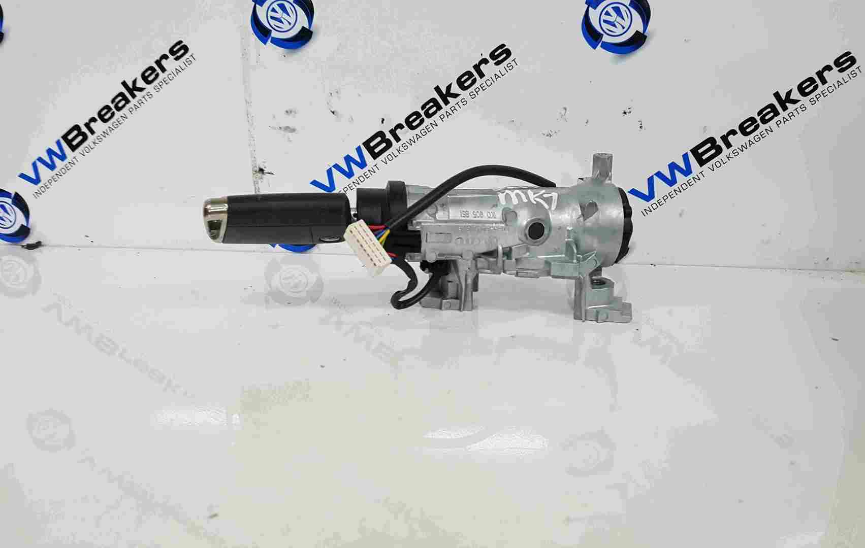 Volkswagen Golf MK7 2012-2017 Ignition Barrel Kit   Key 1K0905851 5Q0905865