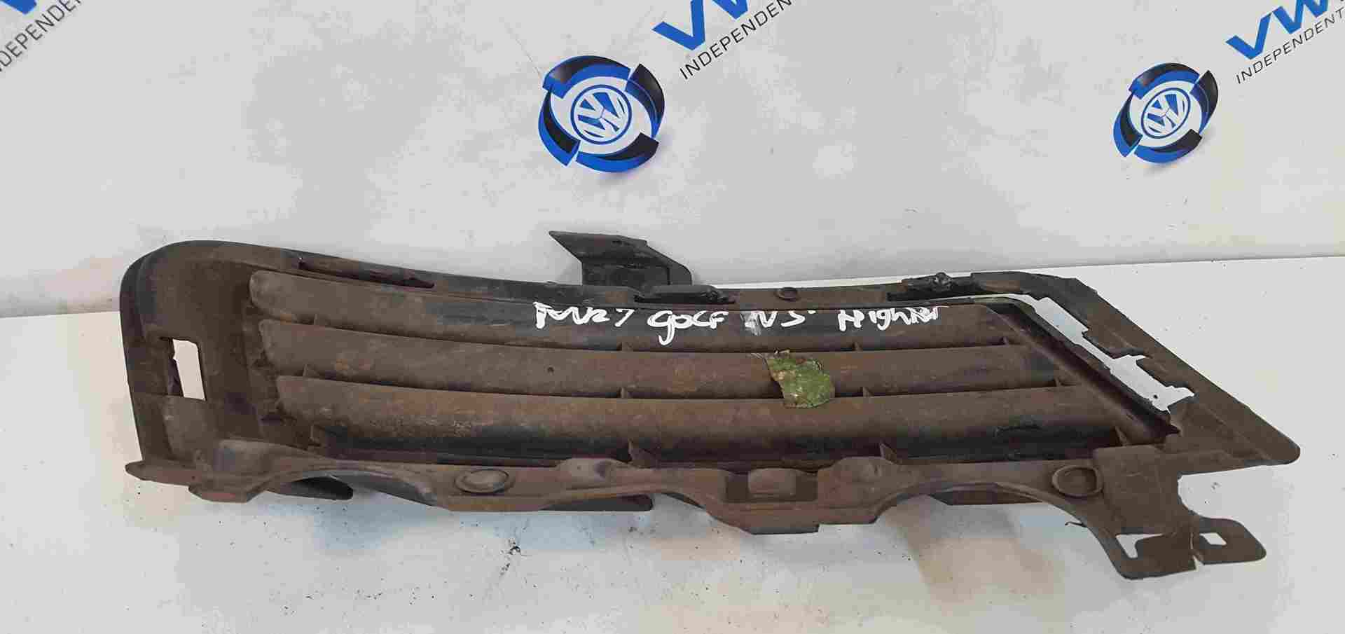 Volkswagen Golf MK7 2012-2017 Passenger NSF Front Bumper Grill Grille 5G0853211D