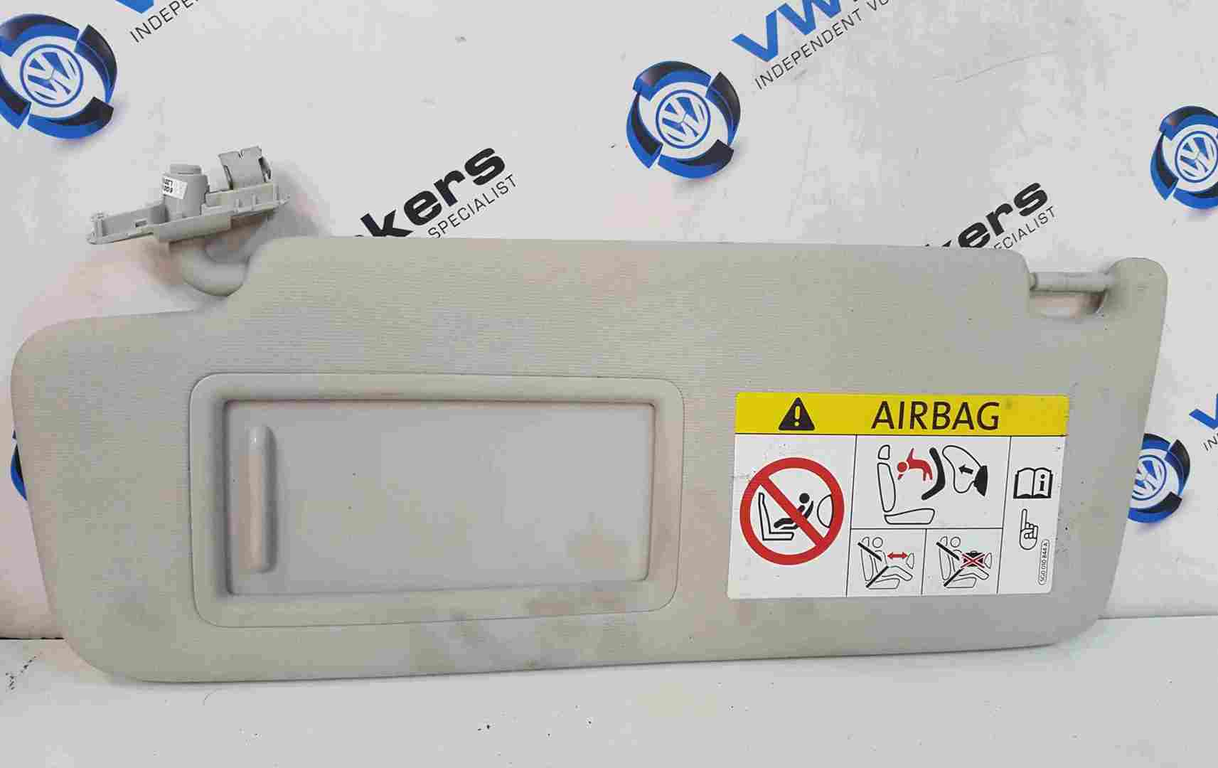 Volkswagen Golf MK7 2012-2017 Passenger NSF Front Sun Visor