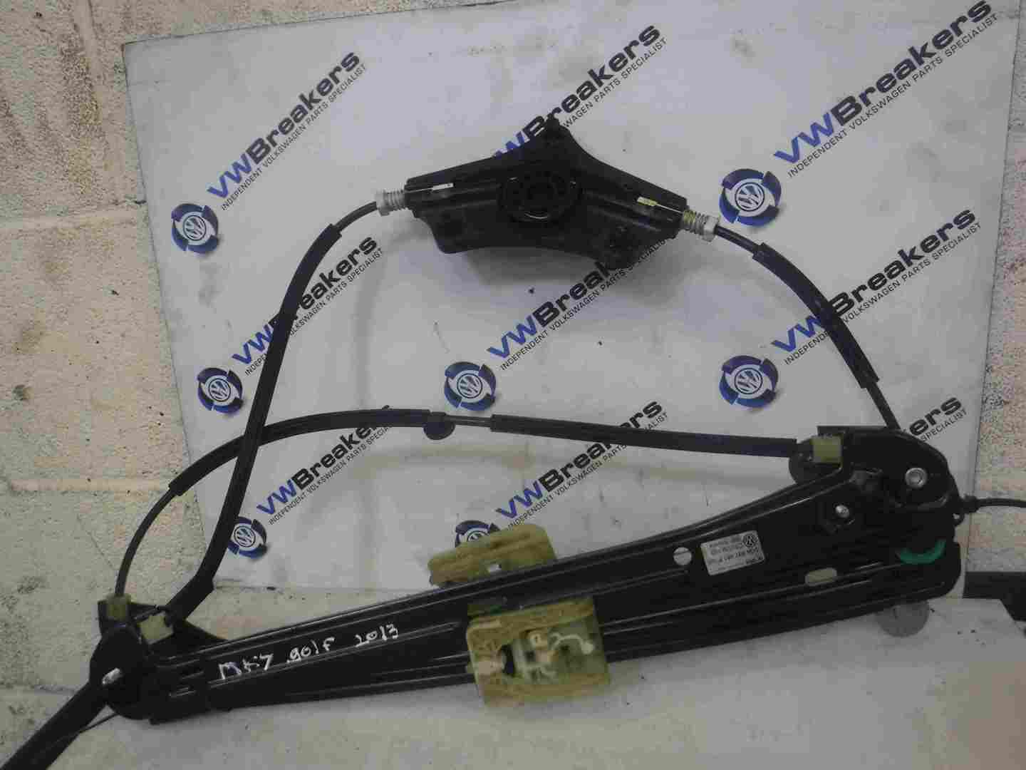 Volkswagen Golf MK7 2012-2017 Passenger NSF Front Window Regulator 5G4837461F 5dr