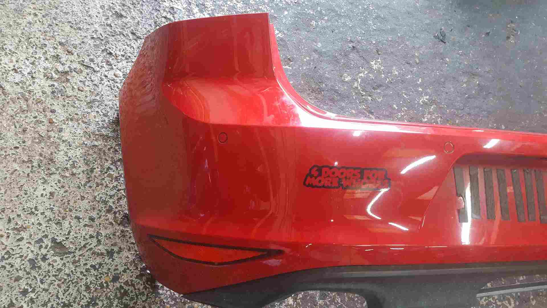 Volkswagen Golf MK7 2012-2017 Rear Bumper RED Ly3d Reversing Sensors