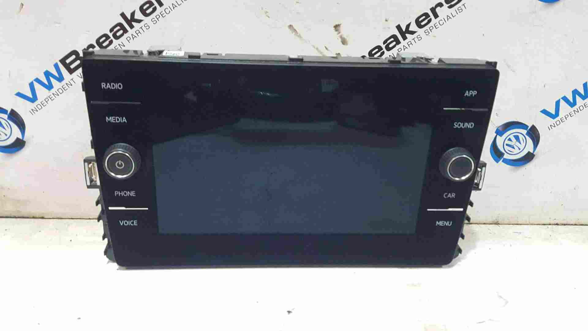 Volkswagen Golf Mk7.5 2017-2020 Touch Screen SAT Nav Display Media 5G6919605a