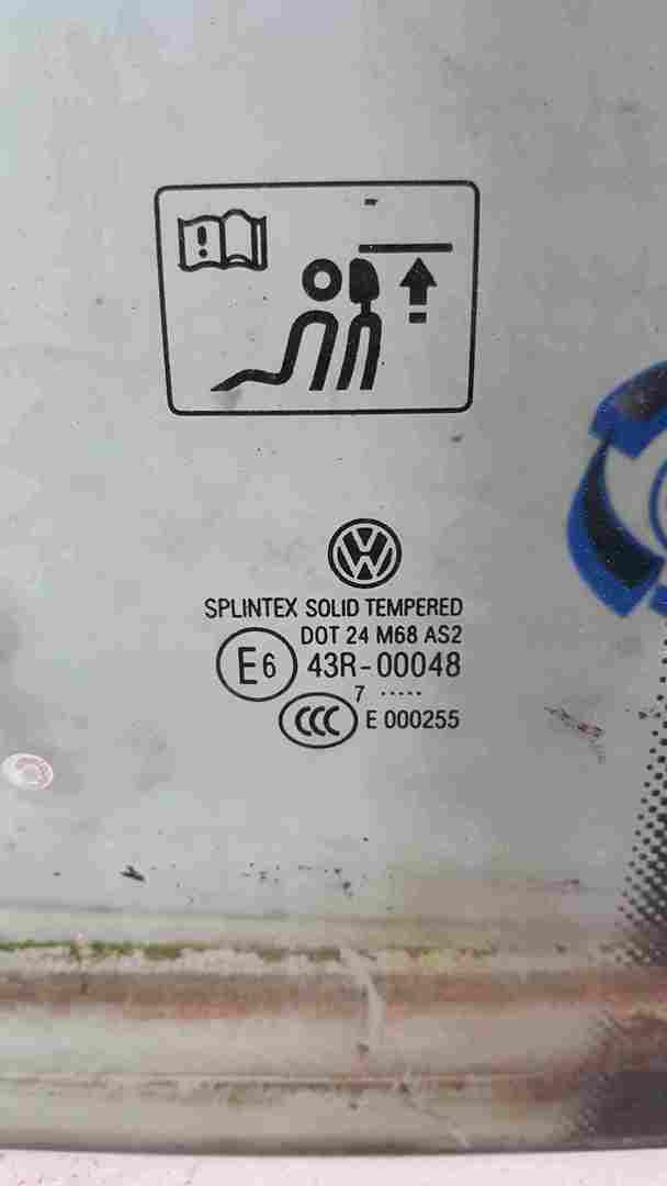 Volkswagen Golf Plus MK5 2003-2009 Passenger NSR Rear Small Glass Window