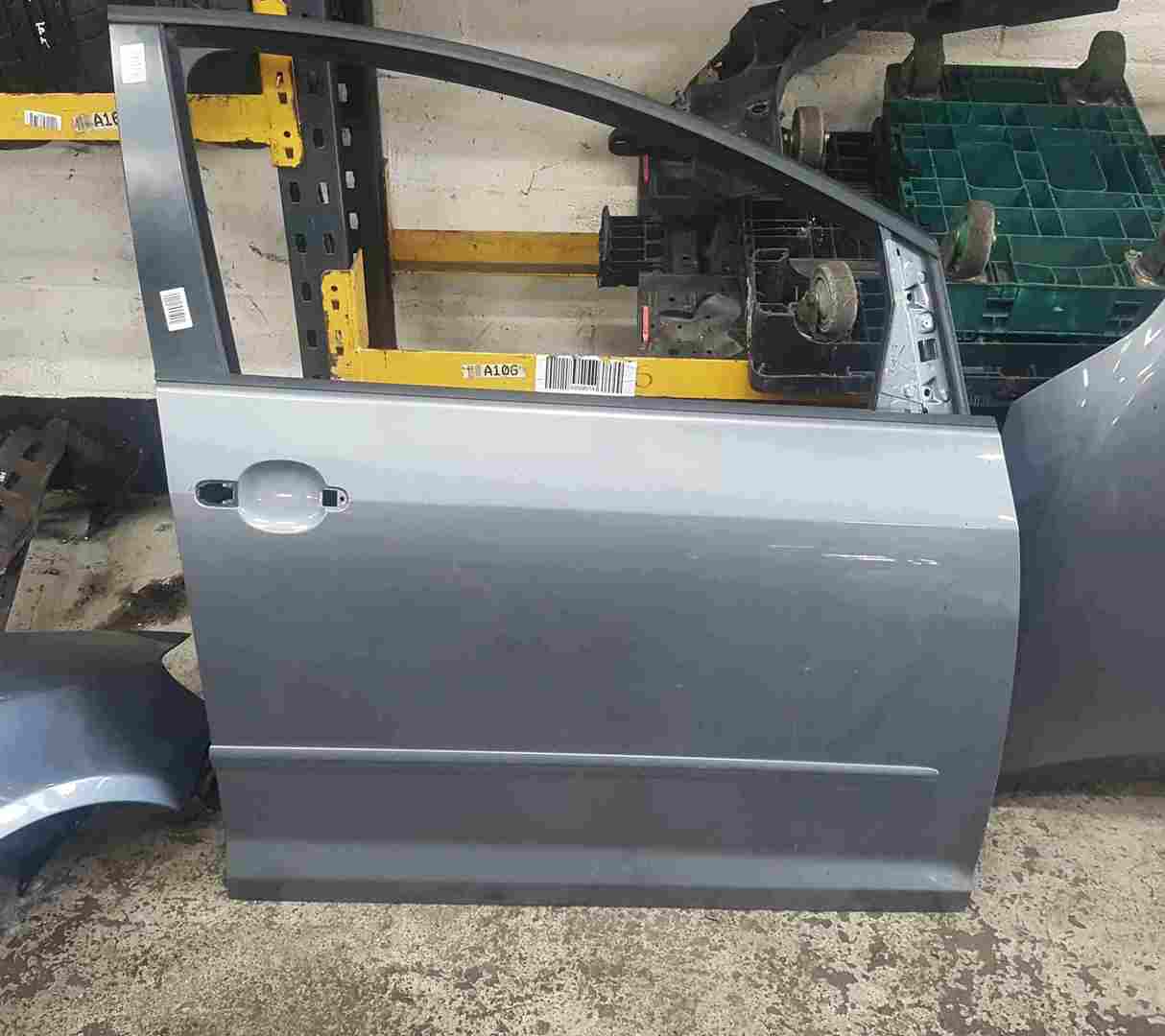 Volkswagen Golf Plus MK6 2009-2012 Drivers OSF Front Door Grey LA7T