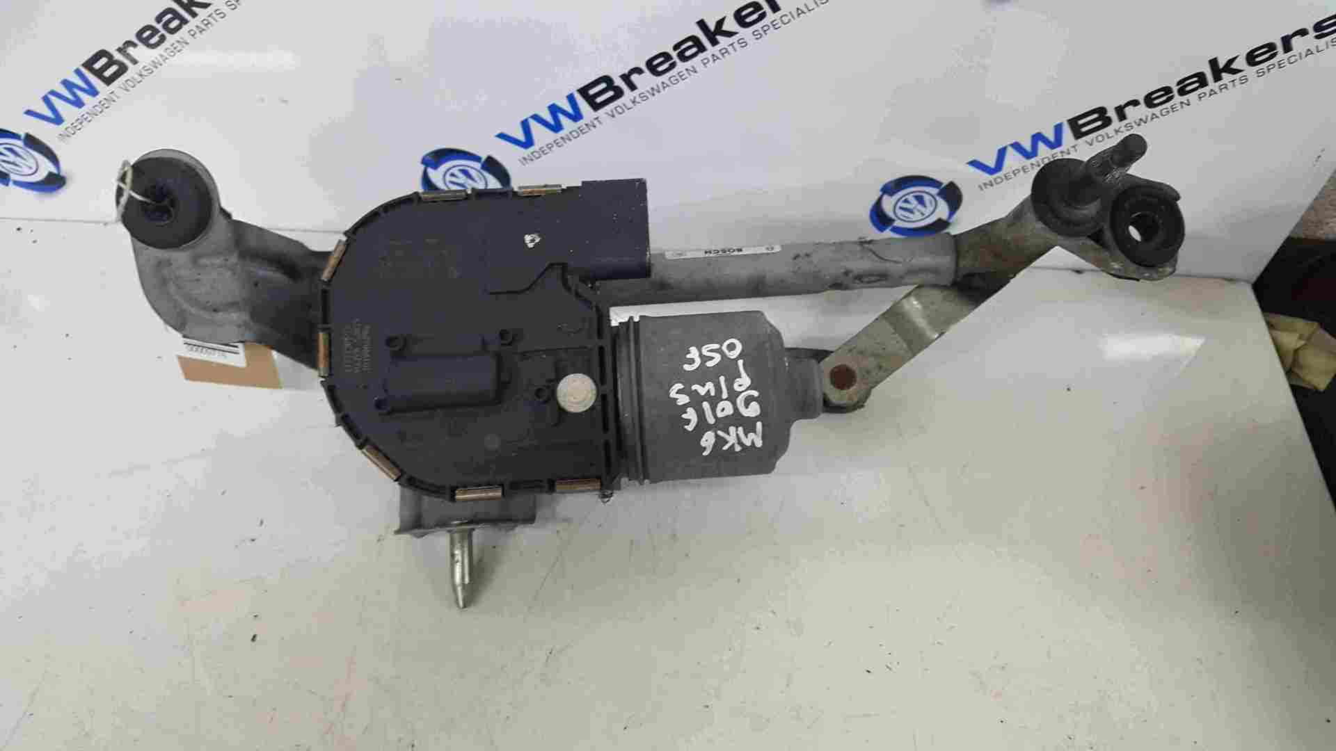 Volkswagen Golf Plus MK6 2009-2012 Drivers OSF Front Wiper Motor 5M0955024F