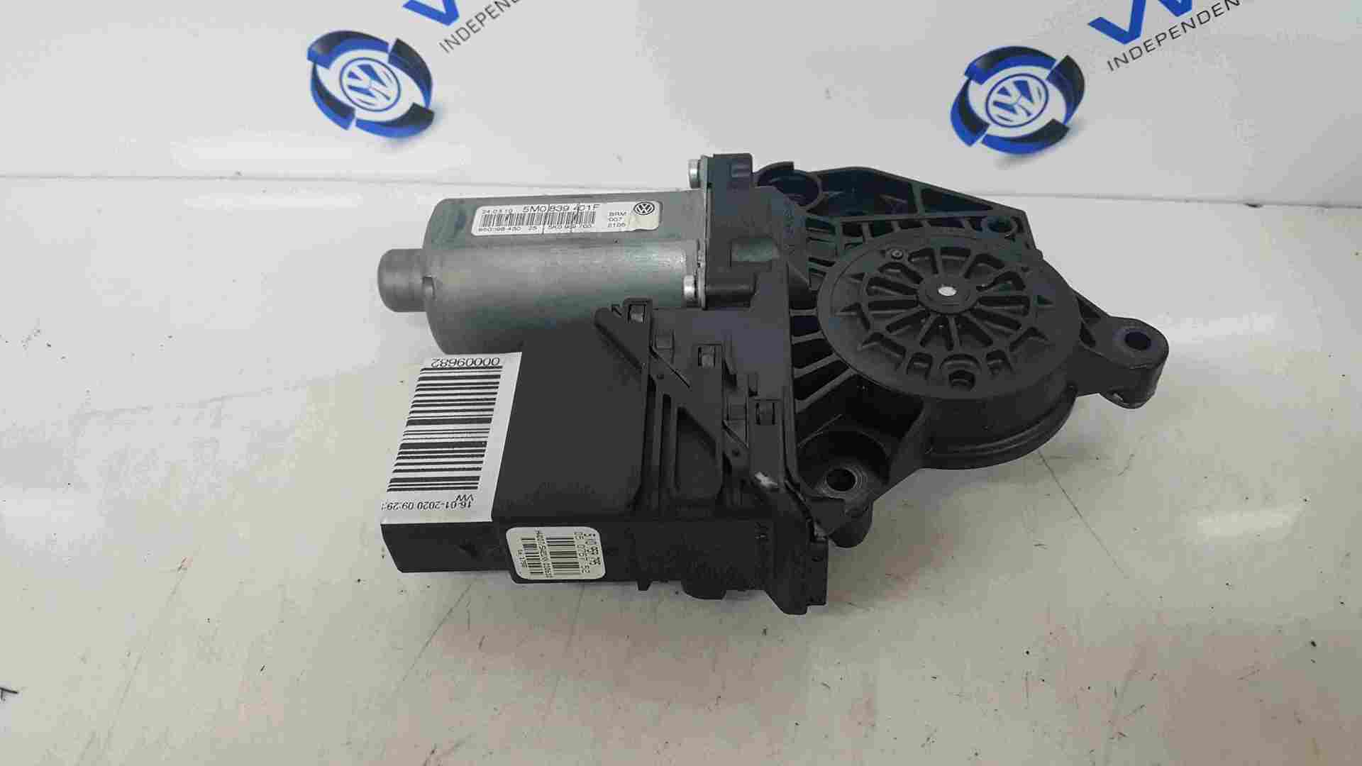 Volkswagen Golf Plus MK6 2009-2012 Passenger NSR Rear Window Motor 5M0839401F