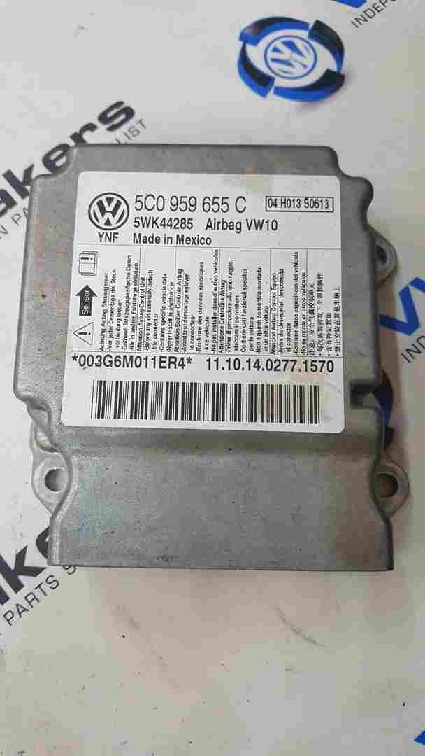 Volkswagen Golfs MK6 2009-2012 Airbag Module Computer 5C0959655c 5C0959655C