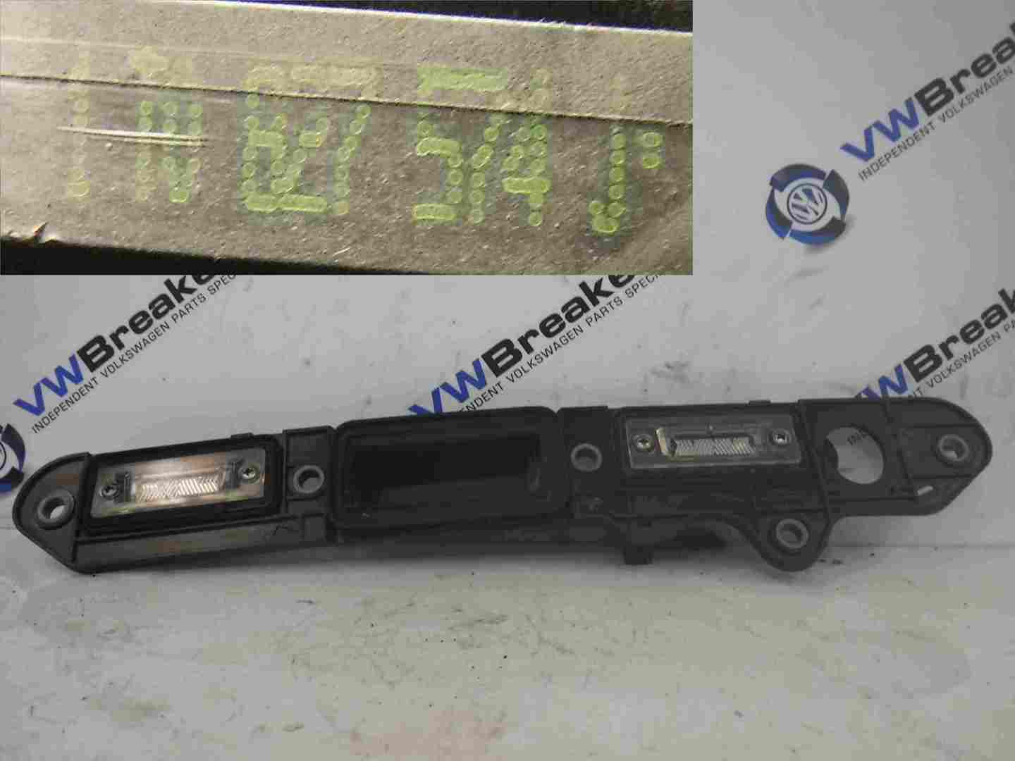 Volkswagen Jetta A5 20052011 Boot Tailgate Open Switch Number Plate
