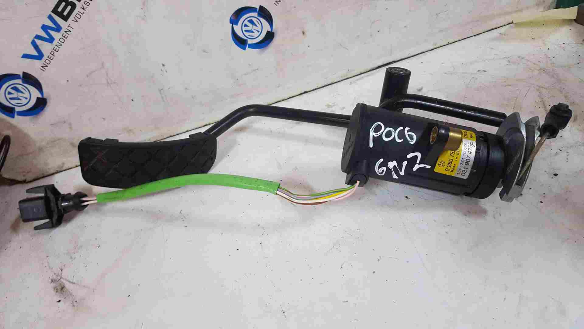 Volkswagen Lupo 1998-2005 Automatic Accelerator Pedal Position Sensor 021907475D