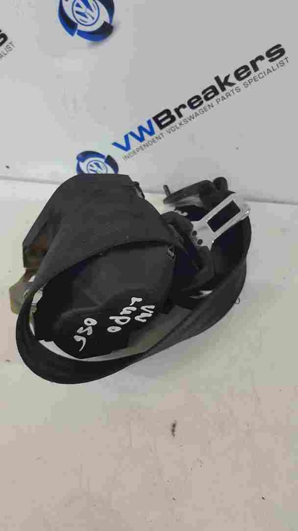 Volkswagen Lupo 1998-2005 Drivers OSR Rear Seat Belt Dark