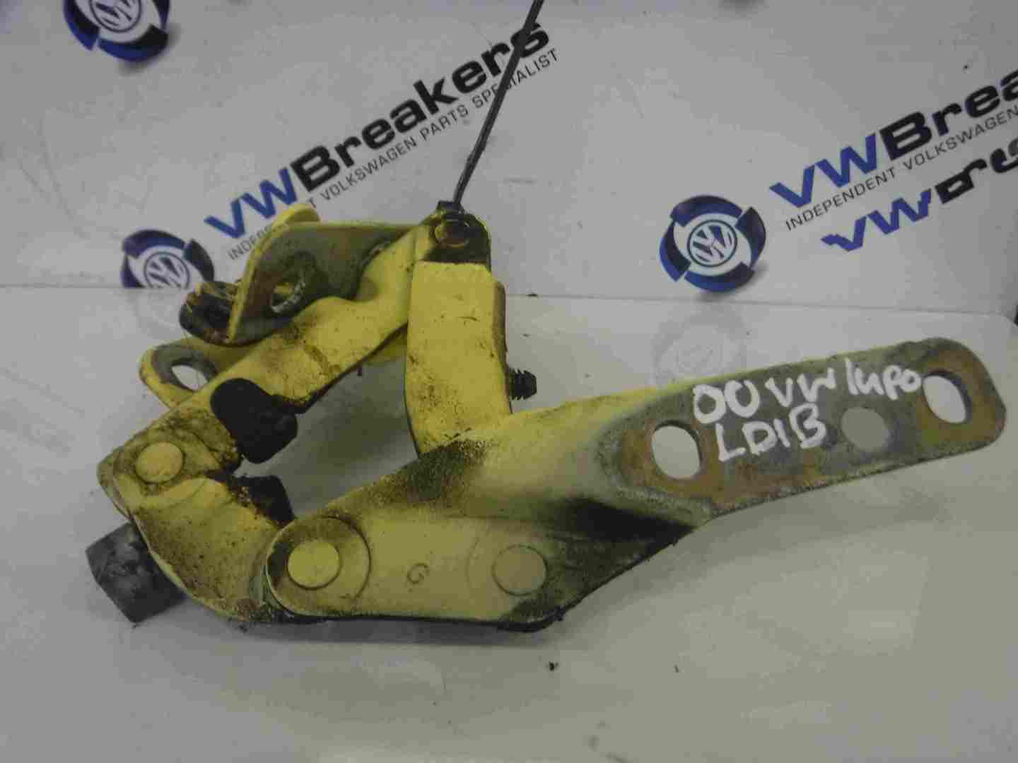 Volkswagen Lupo 1998-2005 Front Bonnet Hinges Pair Yellow LD1B